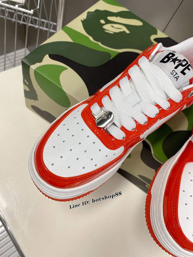 BAPE STA專櫃2022春夏全新明星同款滑板鞋情侶款運動板鞋 dx1791